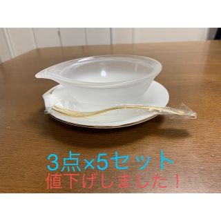 タチキチ(たち吉)のデザート3点×5セット たち吉(食器)