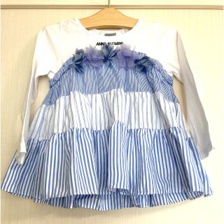 アナスイミニ(ANNA SUI mini)のアナスイミニ♡フリルカットソー(Tシャツ/カットソー)