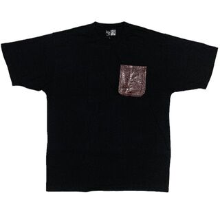 バーフォックス スネークポケット 半袖 Tシャツ ブラック/レッド XXL(Tシャツ/カットソー(半袖/袖なし))
