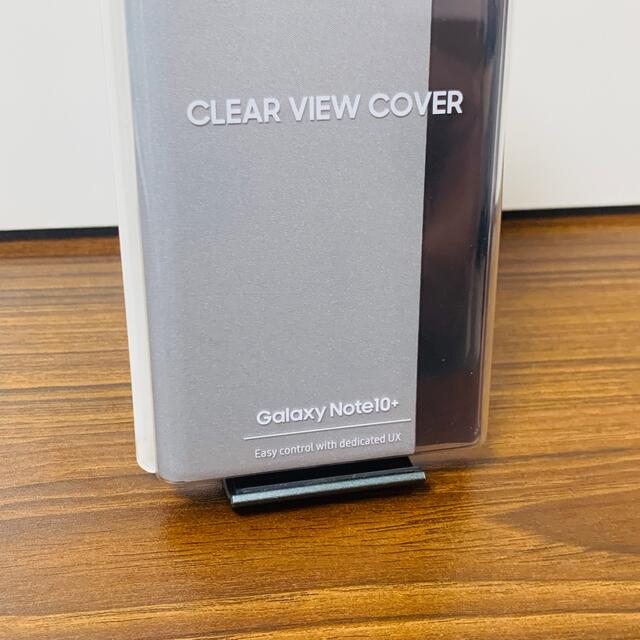 SAMSUNG(サムスン)の【新品純正】Galaxy Note10+ CLEAR VIEW COVER スマホ/家電/カメラのスマホアクセサリー(Androidケース)の商品写真