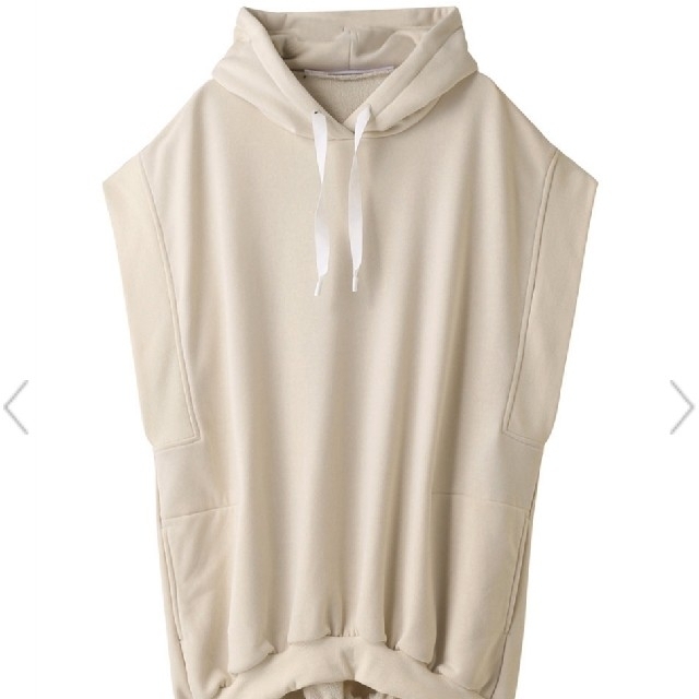 baybee  sheer hoodie(greige)