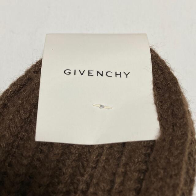 GIVENCHY(ジバンシィ)のGIVENCHY　ルームソックス　ジバンシィ　新品　靴下　部屋着　ブラウン　茶 レディースのルームウェア/パジャマ(ルームウェア)の商品写真