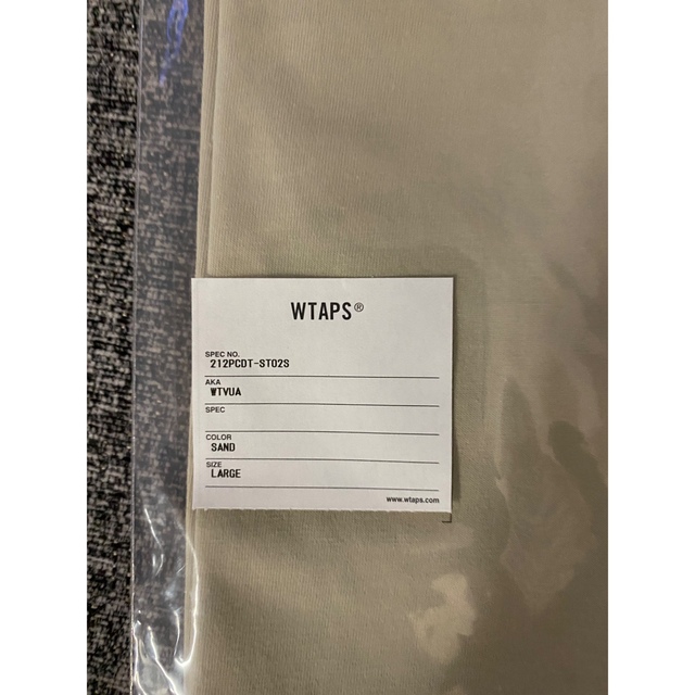 W)taps(ダブルタップス)のWTAPS WTVUA TEE SAND Tシャツ メンズのトップス(Tシャツ/カットソー(半袖/袖なし))の商品写真