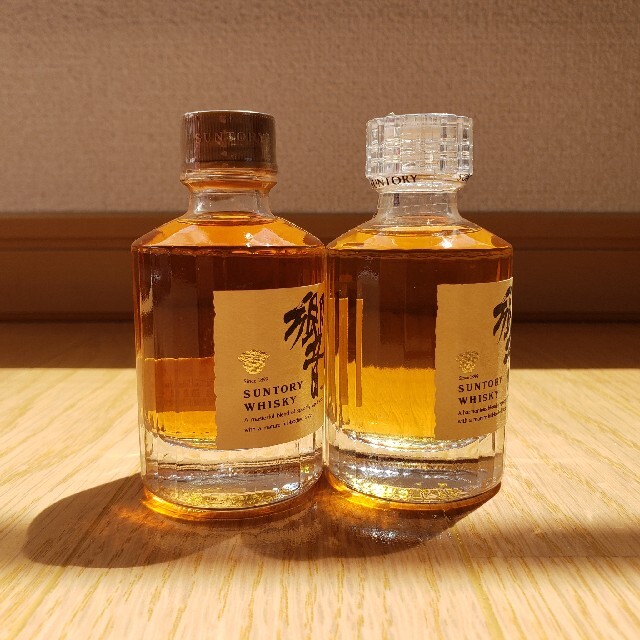 サントリー - サントリー 響 旧ラベル 金キャップ ミニボトル 50ml 2本