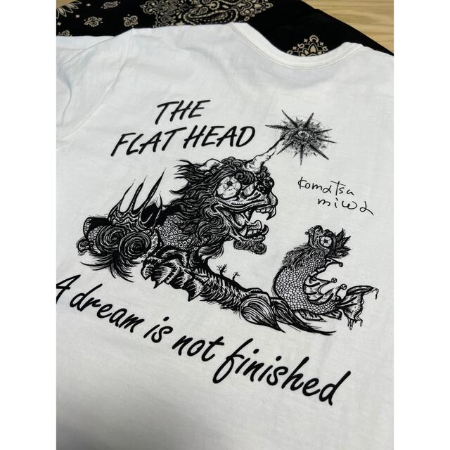 THE FLAT HEAD(フラットヘッド)の【希少！限定】フラットヘッドTシャツ　小松美羽① メンズのトップス(Tシャツ/カットソー(半袖/袖なし))の商品写真