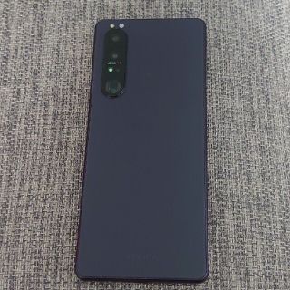 エクスペリア(Xperia)の国内版 xperia 1 Ⅲ SIMフリー 512GB XQ-BC42 パープル(スマートフォン本体)