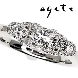 アガット(agete)のアガット agete Pt ダイヤモンド リング 0.250ct(リング(指輪))