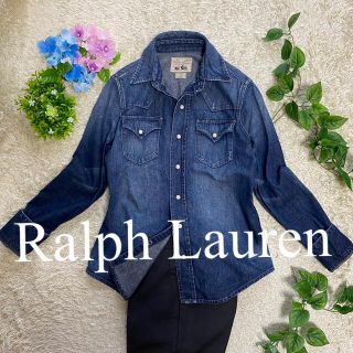 ポロラルフローレン(POLO RALPH LAUREN)のラルフローレン　Ralph Lauren  M位　デニム　長袖シャツ　ウエスタン(シャツ/ブラウス(長袖/七分))