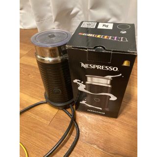 ネスレ(Nestle)のNespresso 牛乳沸かし機 AEROCCINOエアロチーノ3(エスプレッソマシン)