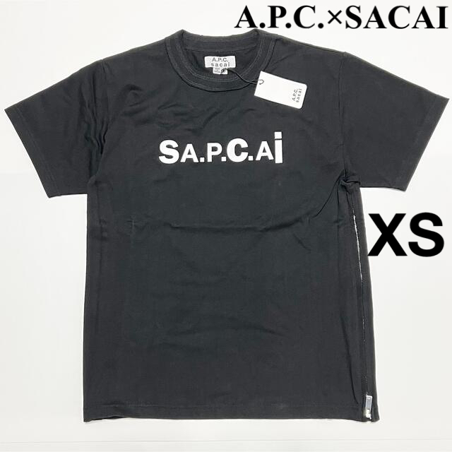 A.P.C. SACAI ロゴ Tシャツ 黒 アーペーセー サカイ Kiyo