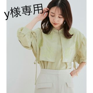 ヴィス(ViS)の★週末限定値下げ【新品未使用】クロスステッチカラーブラウス(シャツ/ブラウス(長袖/七分))