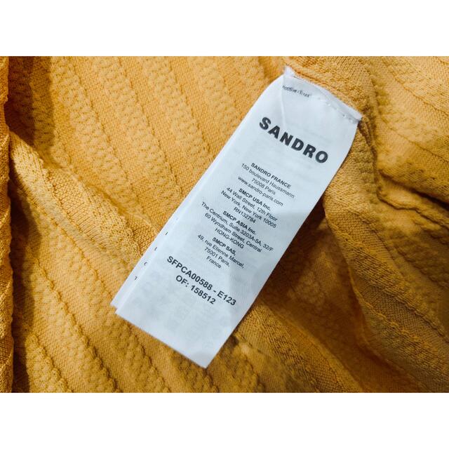 ❤️Sandro 新作 新品 オレンジカーディガン 綺麗 ー上品