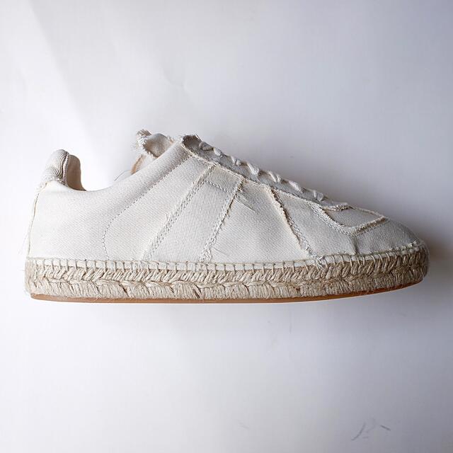 新品正規品 maison margiela メンズ レプリカ エスパドリーユ - スニーカー