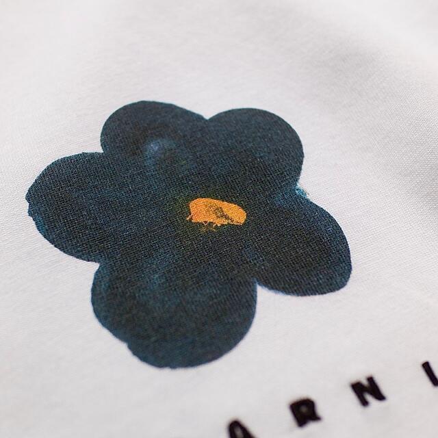 MARNI　ロゴ刺繍プリントＴシャツ