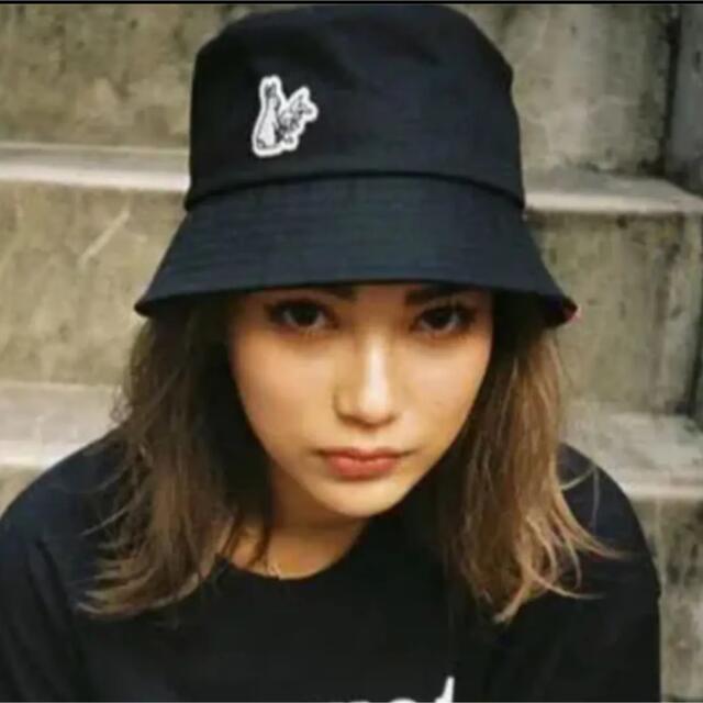 GYDA×#FR2 Bucket hat即完売品バケハ バケットハット ブラック