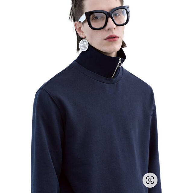 Acne Studios(アクネストゥディオズ)のACNE STUDIOS FUJI PREPPY アクネ ハーフジップ メンズのトップス(スウェット)の商品写真