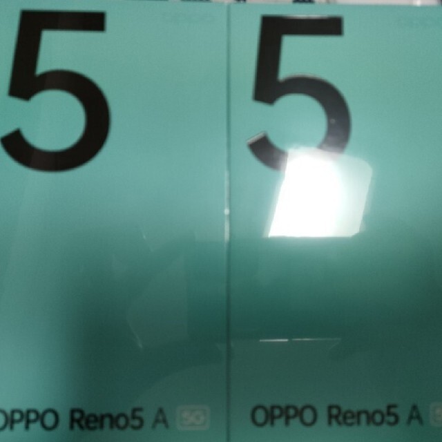 OPPO Reno5 A eSIM A103OP アイスブルー2個セット