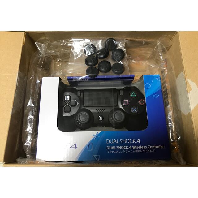 SONY(ソニー)のSONY CUH-ZCT2J PS4コントローラーDUALSHOCK4 おまけ付 エンタメ/ホビーのゲームソフト/ゲーム機本体(家庭用ゲーム機本体)の商品写真