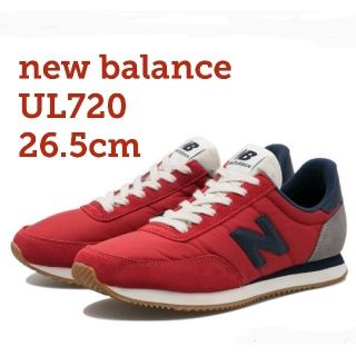 ニューバランス(New Balance)の【new balance】スニーカー UL720、レッド×ネイビー、26.5cm(スニーカー)