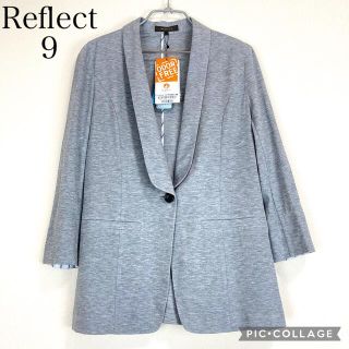 リフレクト(ReFLEcT)の【naomitai様専用になりま】リフレクトジャケット グレー ウォッシャブル(テーラードジャケット)