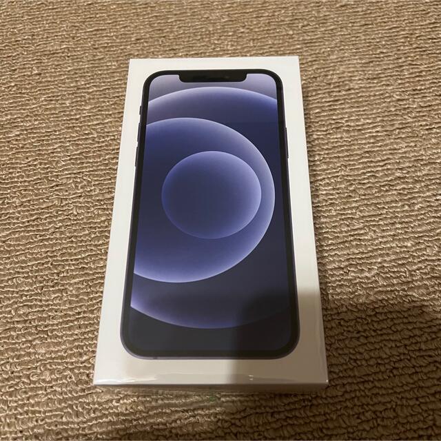 お買得！】 (新品未使用・未開封) - iPhone iPhone12 ブラック SIM