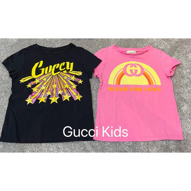 Gucci(グッチ)のGUCCI  KIDS   2点 キッズ/ベビー/マタニティのキッズ服女の子用(90cm~)(Tシャツ/カットソー)の商品写真