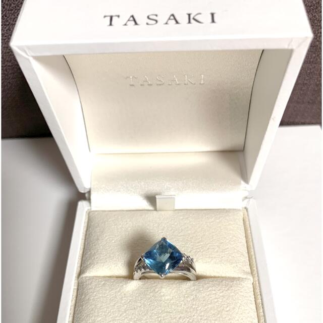 【ご専用】Tasaki/田崎　アクアマリン　ダイヤモンド　リング14.5号ミキモトmikimoto