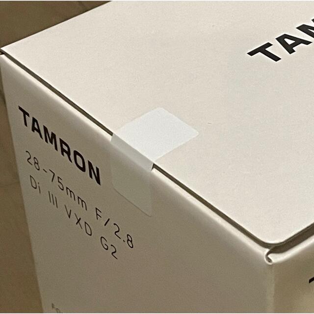 TAMRON - 【新品未開封】 タムロン28-75mm F/2.8 G2 2本セットの通販 