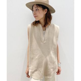 アパルトモンドゥーズィエムクラス(L'Appartement DEUXIEME CLASSE)の専用です。【R JUBILEE 】Big Rib Henly Neck Tops(カットソー(半袖/袖なし))