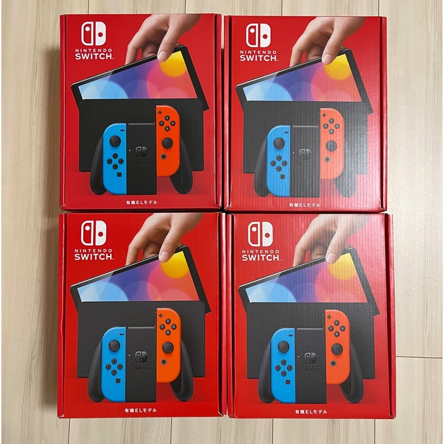 任天堂　ニンテンドーSwitch　ネオンカラー  有機EL 新品未開封