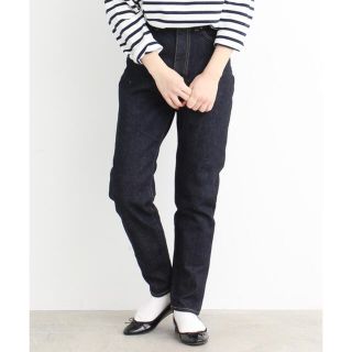 ドットアンドストライプスチャイルドウーマン(Dot&Stripes CHILDWOMAN)のセルビッチストレッチデニムゆるスリムパンツ*chiid woman(デニム/ジーンズ)