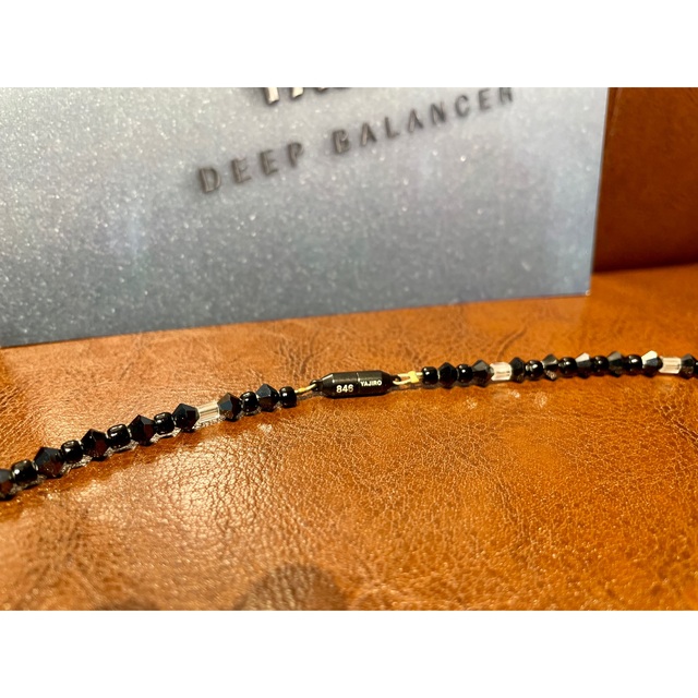 国内最安値 846ネックレス 4series Necklace BLACK×BLACK 磁気の通販