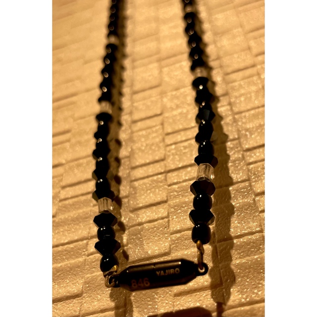 国内最安値 846ネックレス 4series Necklace BLACK×BLACK 磁気の通販