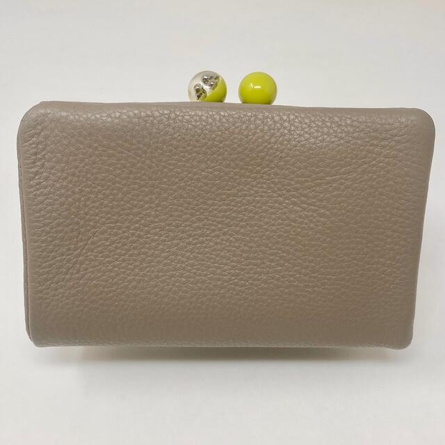 美品】ear PAPILLONNER イアパピヨネ 財布 がま口 グレー - メルカリ