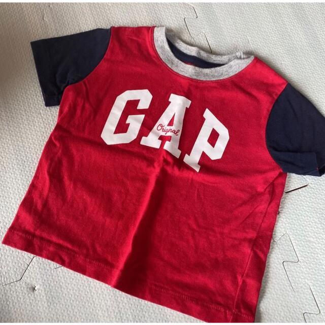 GAP(ギャップ)のGAP ロゴTシャツ キッズ/ベビー/マタニティのキッズ服女の子用(90cm~)(Tシャツ/カットソー)の商品写真