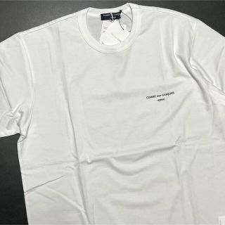 COMME des GARCONS コムデギャルソン Tシャツ 92SS 20yearsグラフィック 20周年記念 クルーネック 半袖 Tシャツ HT-110440 HOMME 田中オム アーカイブ ホワイト 白 日本製 トップス カットソー 【メンズ】