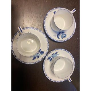 ユキコハナイ(Yukiko Hanai)のYUKIKO HANAI カップ＆ソーサ　3客(食器)