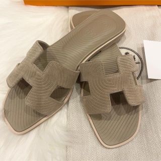 新品未使用】レア エルメス オラン 36 スエード | www