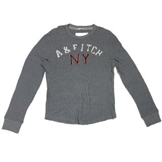 Abercrombie&Fitch A＆FITCH NYロゴ 長袖Tシャツ L