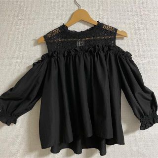 ダブルクローゼット(w closet)のw closet ダブルクローゼット オフショルダー トップス(シャツ/ブラウス(長袖/七分))