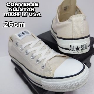 コンバース(CONVERSE)の26cm レア【CONVERSEALLSTAR made in USA】90s(スニーカー)