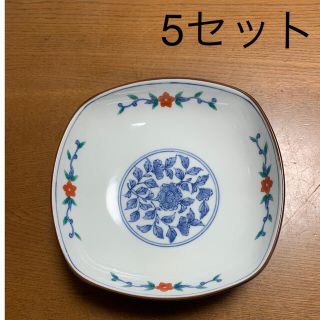 タチキチ(たち吉)のたち吉 色絵 煮物鉢5セット(食器)