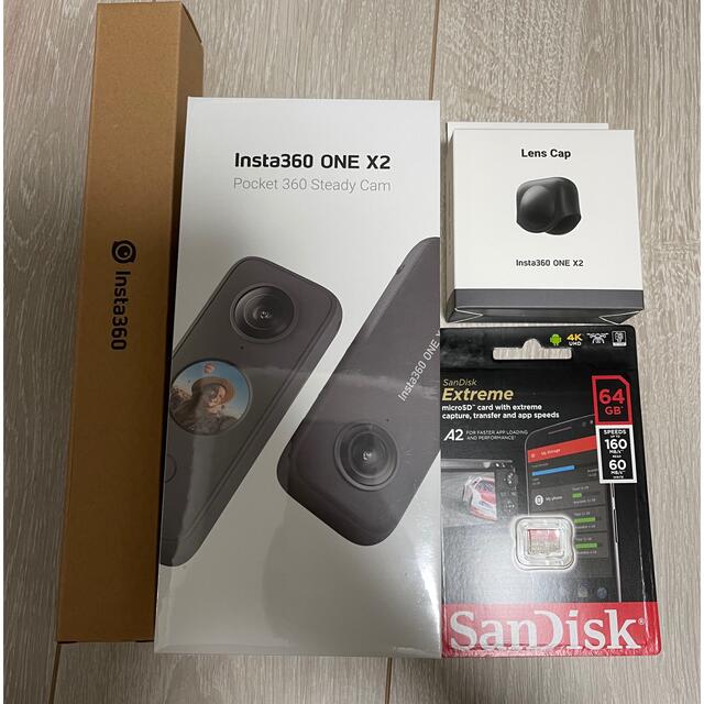 【4点セット】insta360 ONE X2 新品未開封