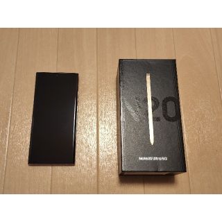 ギャラクシー(Galaxy)のSamsung Galaxy Note 20 Ultra 512GB SIMフリ(スマートフォン本体)