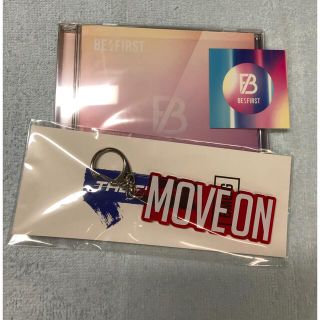 ザファースト(THE FIRST)の【即購入可能】BE：FIRST＊キーホルダー《MOVE ON》＆ステッカー＊(ミュージシャン)