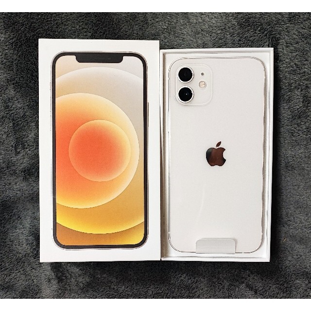 ファッションの iPhone SIMロック解除済み White 64GB iPhone12