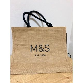 エムアンドエス(M＆S)のジュート素材　エコバッグ(エコバッグ)