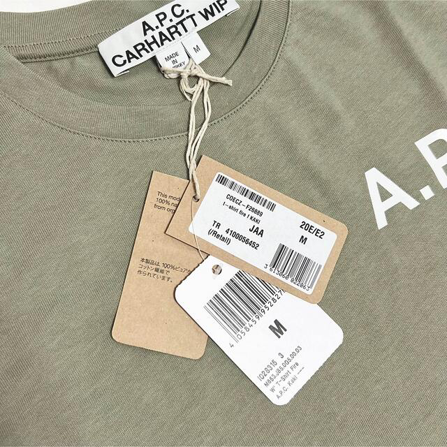 A.P.C×carhartt Tシャツ　XLサイズ