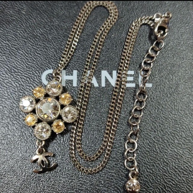 CHANEL ココマーク ビジューネックレス