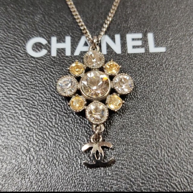 CHANEL ココマーク ビジューネックレス